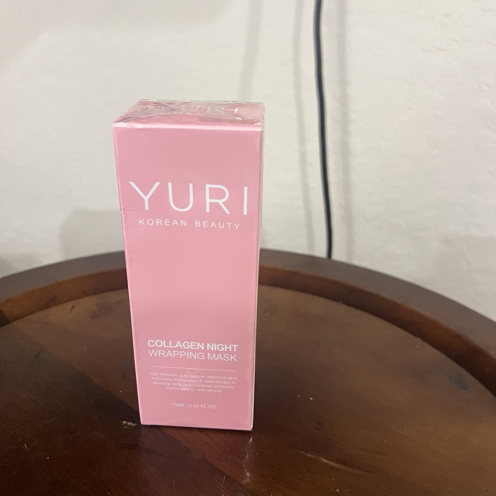 Yuri Korean‎ Beauty Collagen Night Wrapping Mask Skincare Facial 75ml / 2.53oz